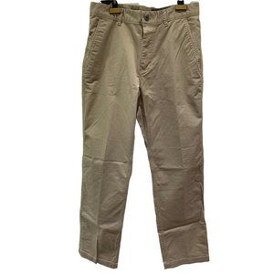 North Face Mens Pants Chino Khaki 32 Tan Beige Hiking Work zipper pocket